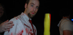 Shaun in Shaun of the Dead.